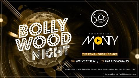 Bollywood Night Ft DJ Monty - Delhi Events