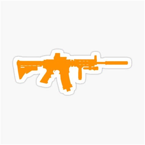 "M4 " Sticker for Sale by Mooostickers | Redbubble