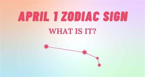 April 1 Zodiac Sign Explained | So Syncd