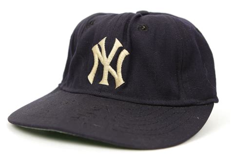 Lot Detail - 1960s New York Yankees #52 Game Worn Cap (MEARS LOA)