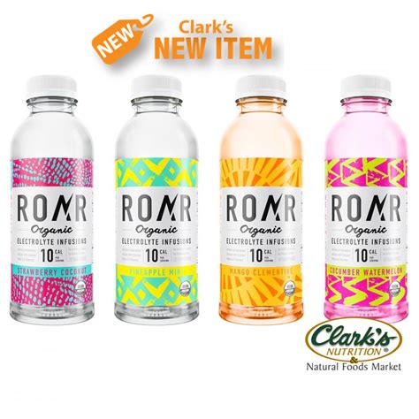 Clarks Nutrition and Natural Foods Markets :: ROAR Organic Electrolyte Drinks