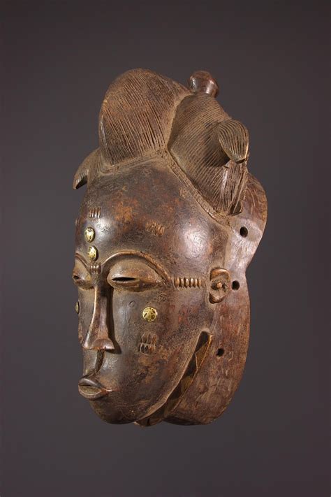 Masque Baoulé Ndoma | Art africain, Masques africains, Masque