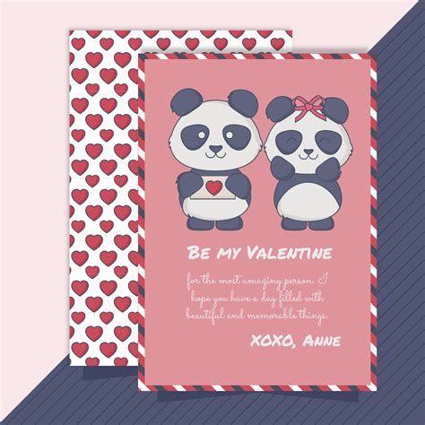 Vector Valentine's Day Cards 273805 Vector Art at Vecteezy