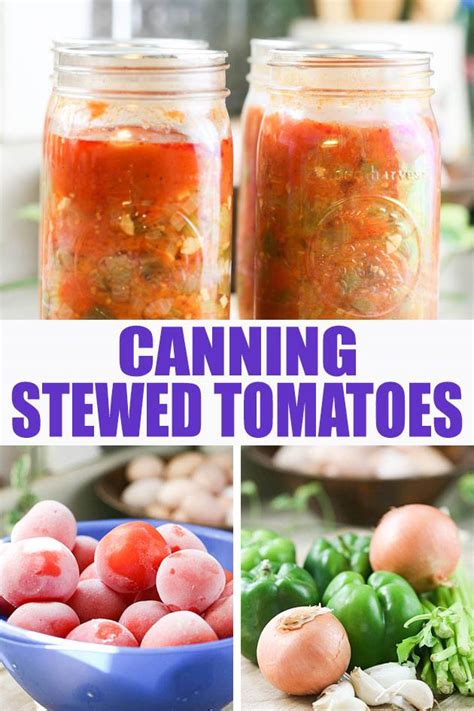 Canning Stewed Tomatoes - Lady Lee's Home