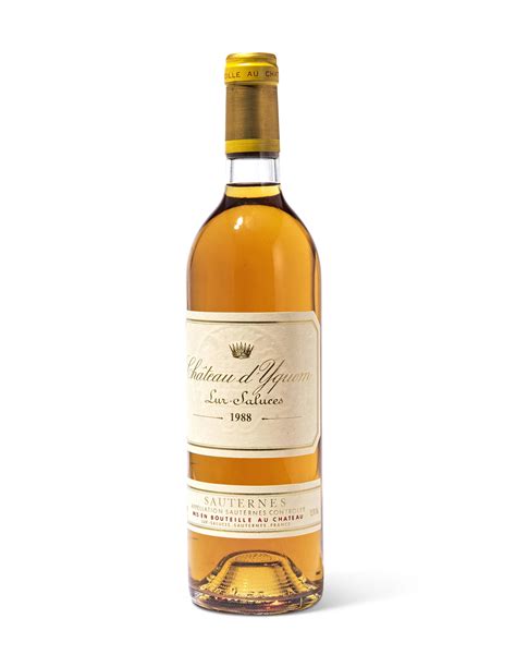 Château d'Yquem 1988, Sauternes, 1er grand cru classé | Christie’s