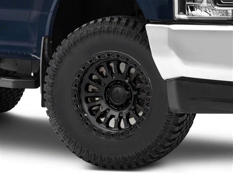 Fuel Wheels F-250 Super Duty Rincon Matte Black with Gloss Black Lip 8 ...