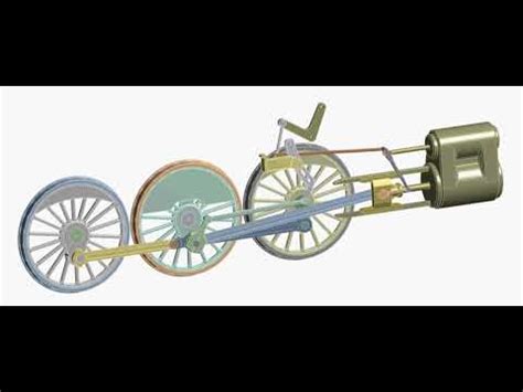 Steam Engine Valve Gear Animation