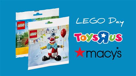 LEGO Day Macy’s Toys R Us Stores October | The Brick Post!