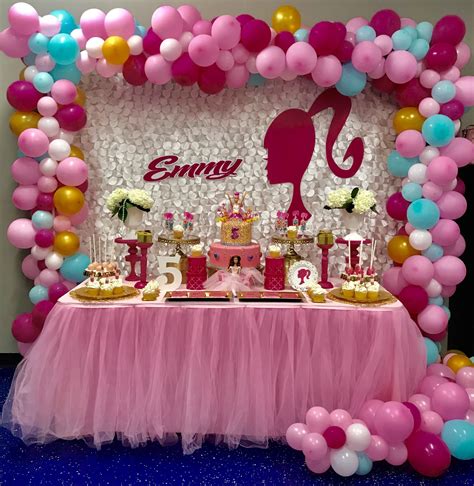 Barbie Birthday Decoration Barbie Birthday Decoration #barbie #birthday #Decoration | Barbie ...