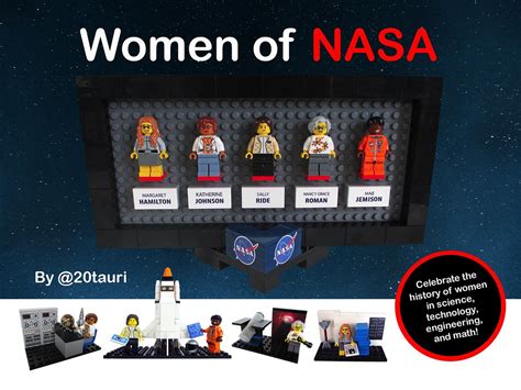 Women of NASA, An Upcoming Official LEGO Set Featuring Five Female ...