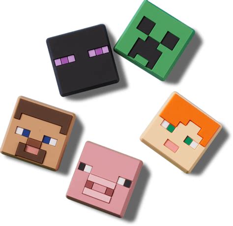 Minecraft 5 Pack Jibbitz™ charms - Crocs