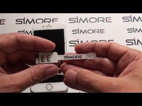 iPhone 7 Dual SIM Adapter 4G for iPhone 7 and 7 Plus iOS 10 - SIMore WX-Twin-7 - YouTube