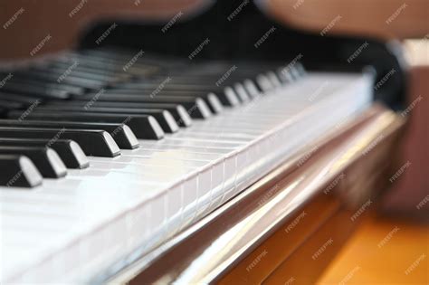 Premium Photo | Keyboard of a grand piano