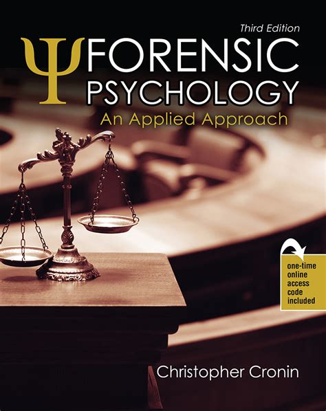 Forensic Psychology: An Applied Approach | Higher Education