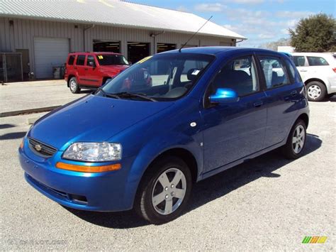 2007 Bright Blue Chevrolet Aveo 5 LS Hatchback #25676128 | GTCarLot.com ...