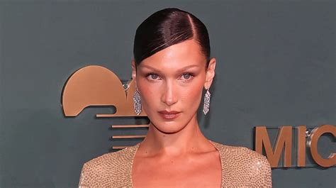 Bella Hadid wins Model of the Year at the 2022 British Fashion Awards ...