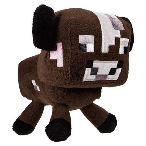 Minecraft Baby Cow 7"" Plush Toy | Minecraft toys, Baby cows, Baby plush