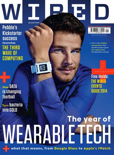 WIRED UK - January 2014 | Wired magazine cover, Technology magazines, Advertorial design