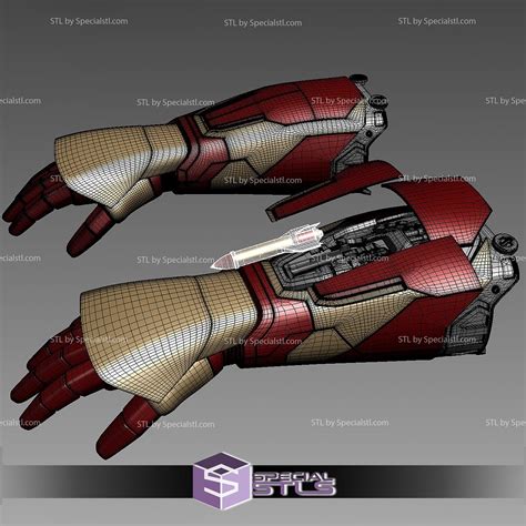 Cosplay Iron Man Mark 42 Gauntlet | SpecialSTL