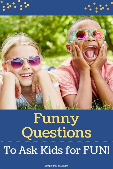 400+ Funny Questions to Ask Kids (For Lots of Laughs!)