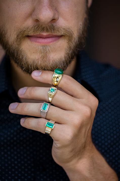 Emerald Rings For Men: An Effortless Style Guide - Pleasure Principle