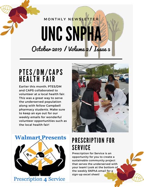 October Newsletter – Student National Pharmaceutical Association