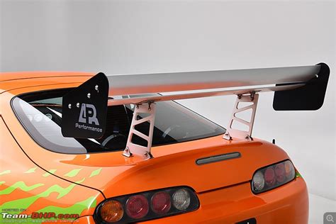 Paul Walker's iconic Orange Supra from the Fast & Furious franchise up ...