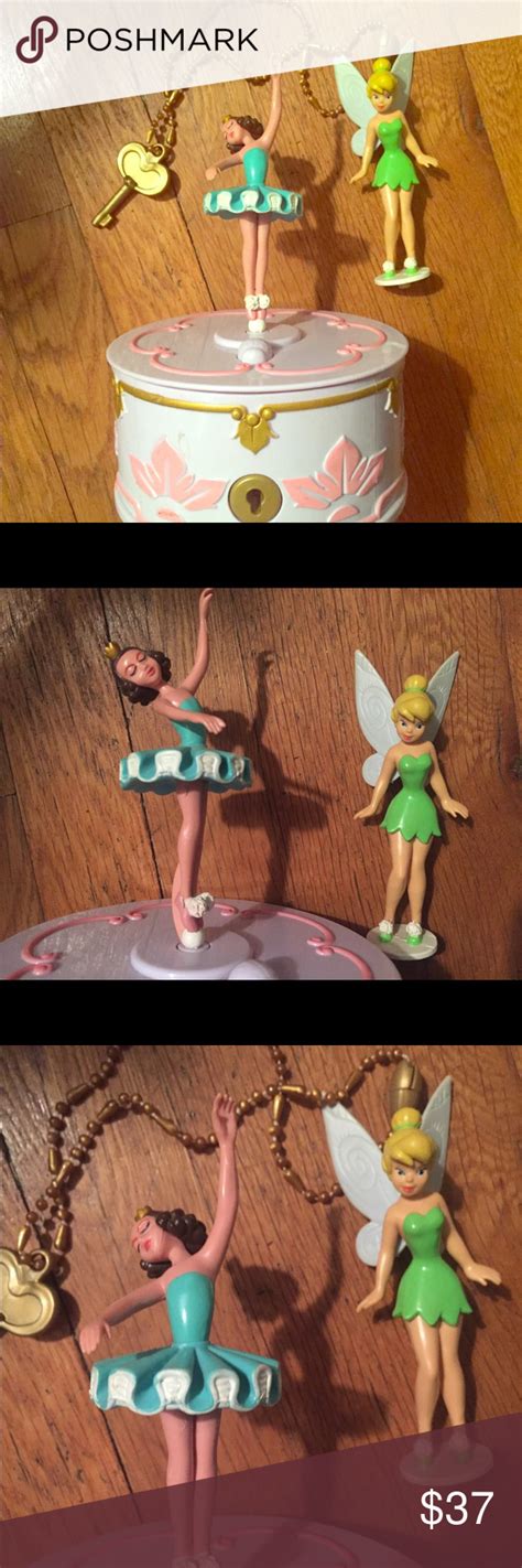 Disney Music box tinker bell ballerina jewelry box | Ballerina jewelry box, Disney music box ...