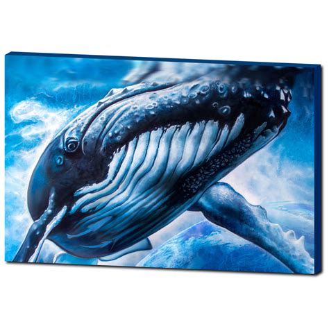 Amazing Whale Ocean Art Prints- Gallery Quality Canvas Prints