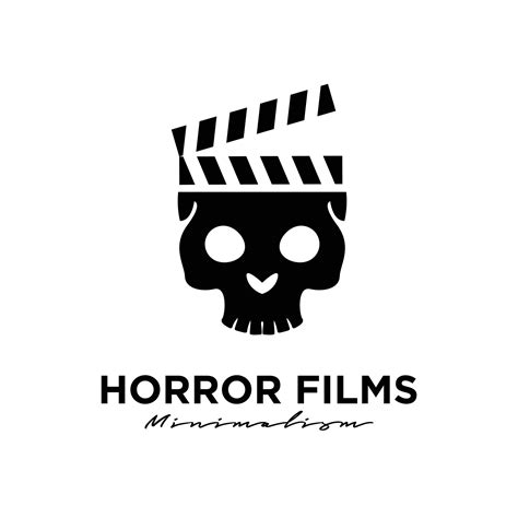 horror Films Studio Movie Cinema Film Production logo design vector ...