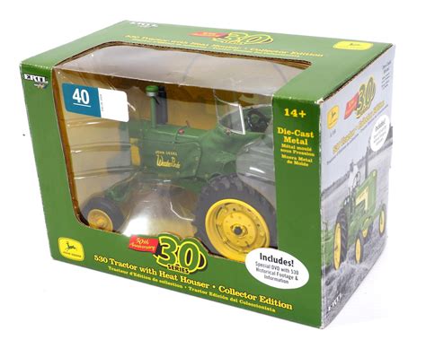 At Auction: Ertl John Deere 530 Tractor with Heat Houser