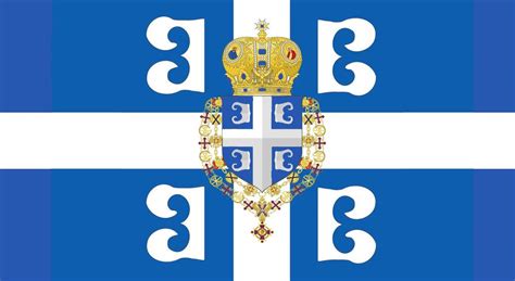 Flag of the kingdom of Greece. by Anon111212 on DeviantArt