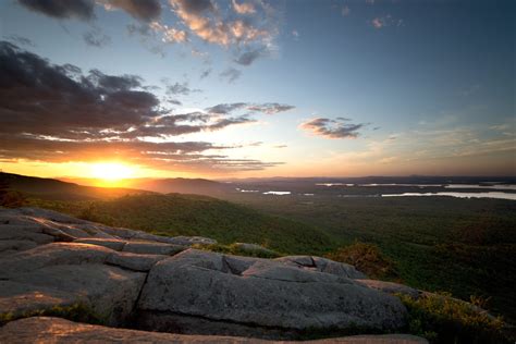 Free picture: summer sunset, landscape, sunset, sky, clouds, mountains ...