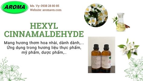 HEXYL CINNAMALDEHYDE (CAS: 101-86-0; FEMA: 2569)