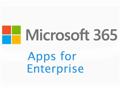 Microsoft 365 Apps for enterprise (formerly Office 365 ProPlus)