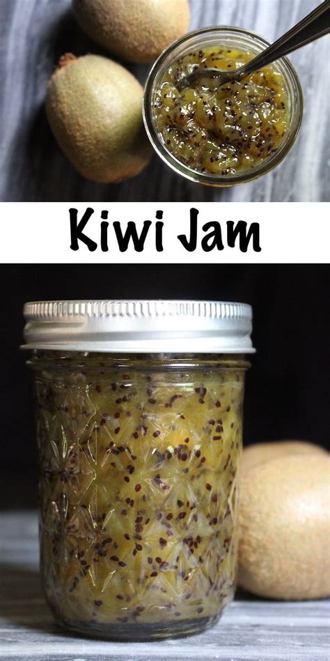 Kiwi Jam | Recipe | Kiwi jam, Jam recipes, Strawberry kiwi jam recipe