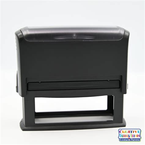 Signature Stamp Wide Self-Inking Stamp | Creative Rubber Stamps