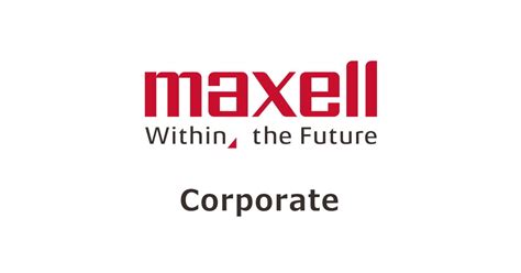 Maxell official website.