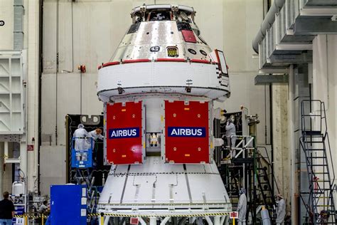 Airbus-built European Service Module is ready for launch with Orion spacecraft | CompositesWorld