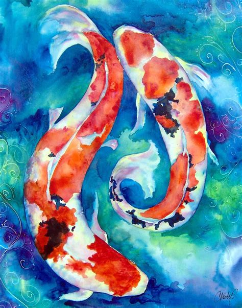 watercolor koi | tattoos | Pinterest