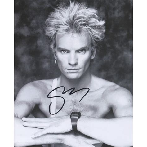 STING Autograph