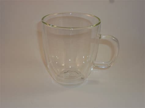 Double Wall Glass Cup 12.7fl o/375ml | realteacup