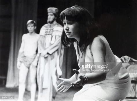 Helen Mirren in Cleopatra. Old Vic Theatre, London. 1965 6 September 1965, Royal Shakespeare ...