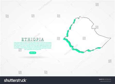 3,008 Ethiopia Outline Map Images, Stock Photos & Vectors | Shutterstock