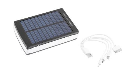 50000mAh Dual USB Portable Solar Power Bank | Groupon