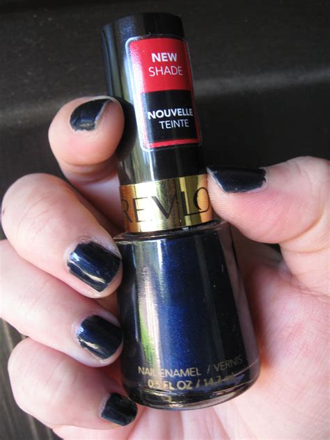 My Makeup Blog: makeup, skin care and beyond: Revlon Nail Polish in Midnight Affair is Dark and ...