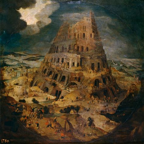 Tower of Babel (Museo del Prado) | Tower of babel, Painting, Pieter bruegel the elder