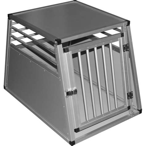 Aluminium 1 Door Dog Crate - Small - from Splendid Pets UK