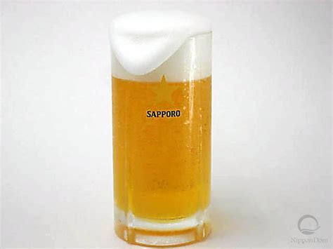 Buy Glass of beer "Sapporo" (435 ml) directly from japanese company ...