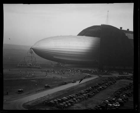 USS Akron out of the airship dock in Ohio, Akron by FCARVALLO on DeviantArt